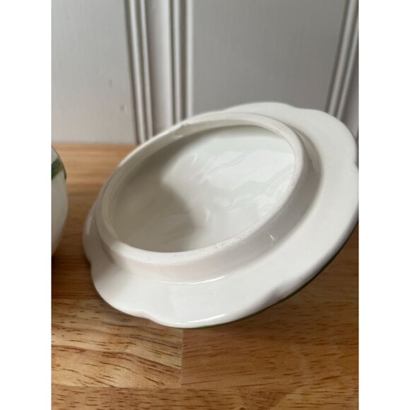 Ceramic Dragonfly-Themed Trinket Box With Lid Mariposa Hand Painted Italy - Picture 7 of 9